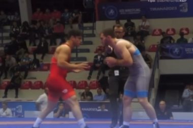 Ауэс Гонибов — чемпион Первенства мира по греко-римской борьбе