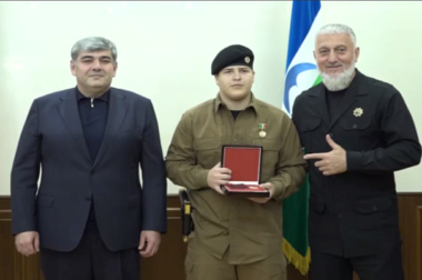 Сын Кадырова награжден орденом «За заслуги перед Кабардино-Балкарской Республикой»